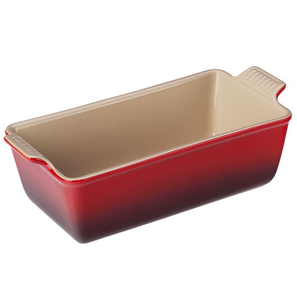 LE CREUSET 1½-QUART HERITAGE LOAF PAN - CERISE