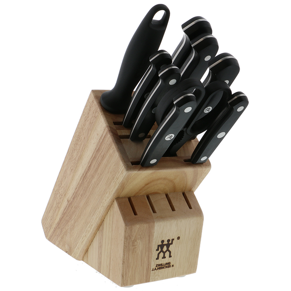 ZWILLING J.A. HENCKELS  GOURMET 10-PIECE KNIFE BLOCK SET