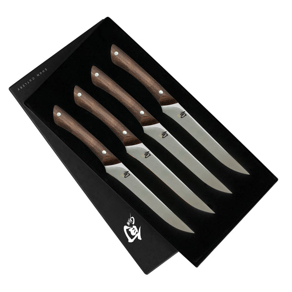 Shun Shima Natural 4-Piece Steak Set