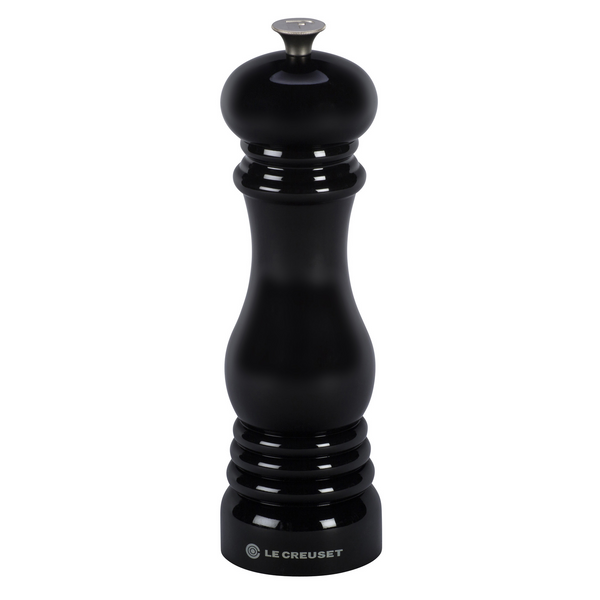 LE CREUSET PEPPER MILL, 8-INCH - BLACK ONYX