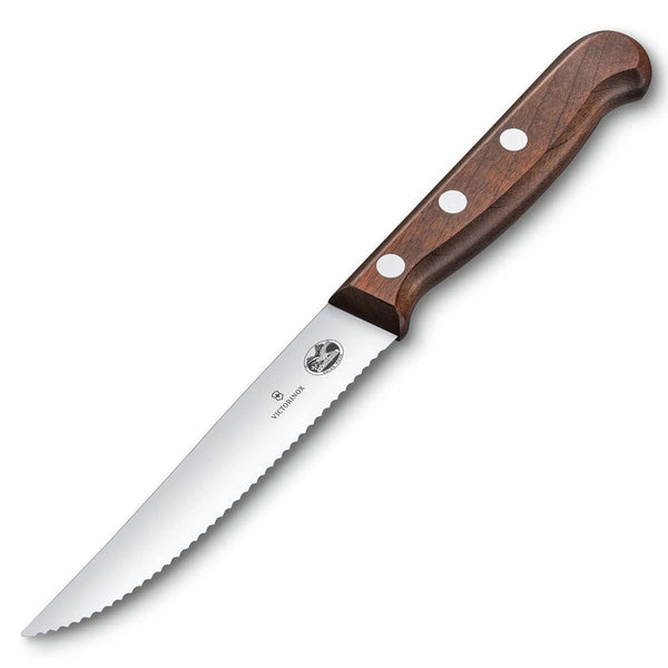 Victorinox Sets, 2-Piece Steak Set (4.75" Serrated, Spear Point), Wood