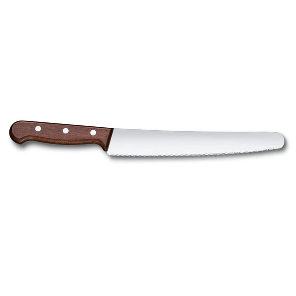 Victorinox Bread & Pastry, 8.5" Serrated, Round Blade, Wood