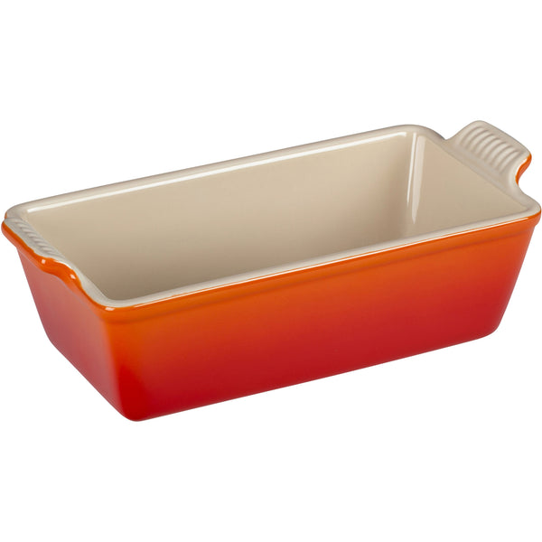 LE CREUSET 1½-QUART HERITAGE LOAF PAN - FLAME