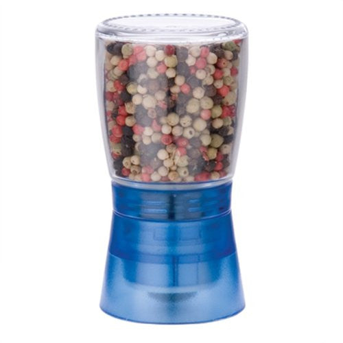 MIU France Glass and Plastic Spice Grinder with Ceramic Gear, Blue