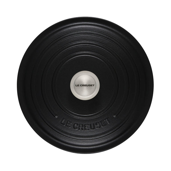 Le Creuset 5.5 qt. Signature Round Dutch Oven - Licorice