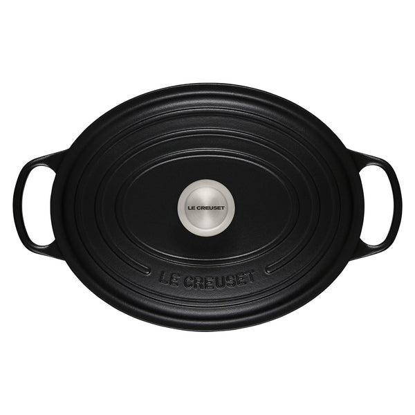 Le Creuset 6.75 qt. Signature Oval Dutch Oven - Licorice