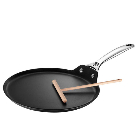 Le Creuset Toughened Nonstick PRO 11" Crepe Pan with Rateau
