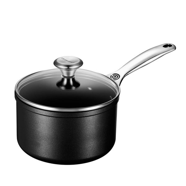 Le Creuset Toughened Nonstick PRO 2 qt. Saucepan with Glass Lid