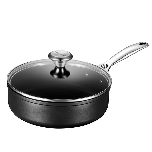 Le Creuset Toughened Nonstick PRO 3-1/2 qt. Saute Pan with Glass Lid