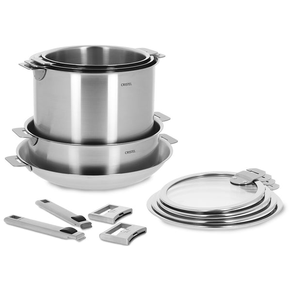 Cristel Strate 13-Piece Cookware Set