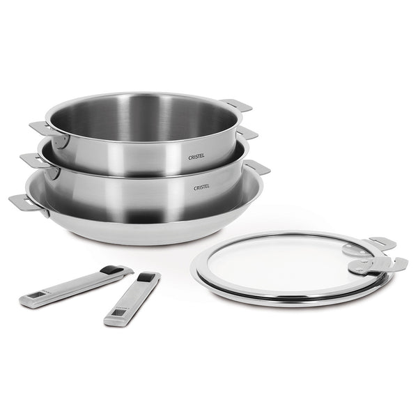 CRISTEL STRATE 7-PIECE COOKWARE SET