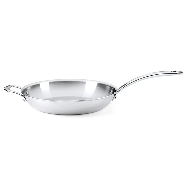 The French Chefs 5 Ply Stainless Steel 12 Inch Fry Pan