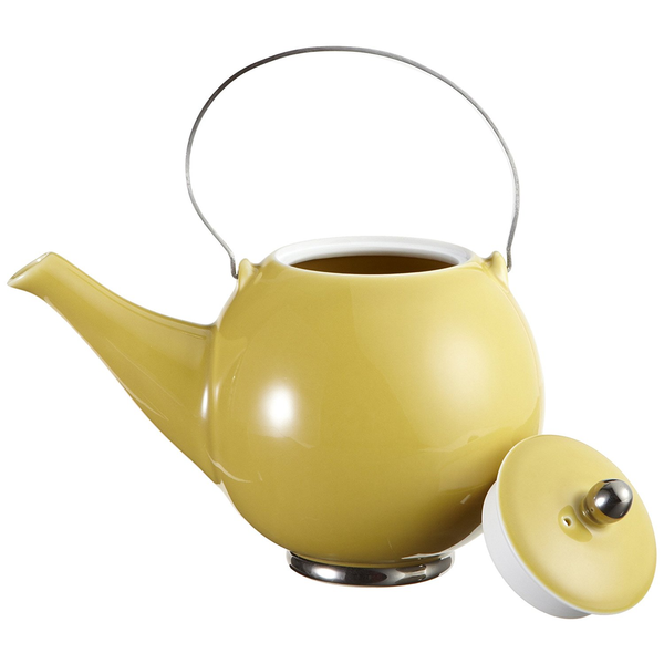 YEDI HOUSEWARE JAPANESE PORCELAIN TEAPOT - YELLOW