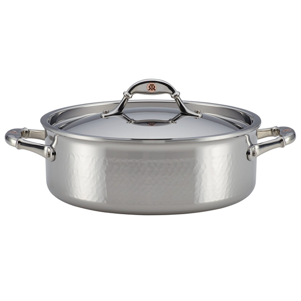 Ruffoni Symphonia Prima 5-Quart Covered Braiser - Stainless Steel
