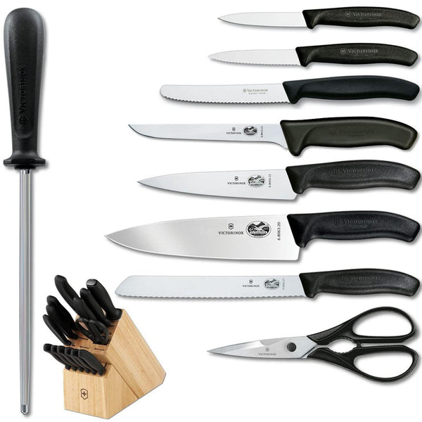 Victorinox Swiss Classic 10-Piece Knife Block Set