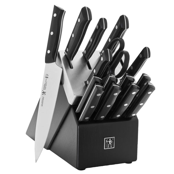 J.A. Henckels International Solution 16-Piece Self-Sharpening Knife Block Set