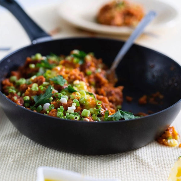 Scanpan Classic Deep Saute Pan, 4 Quart, Black