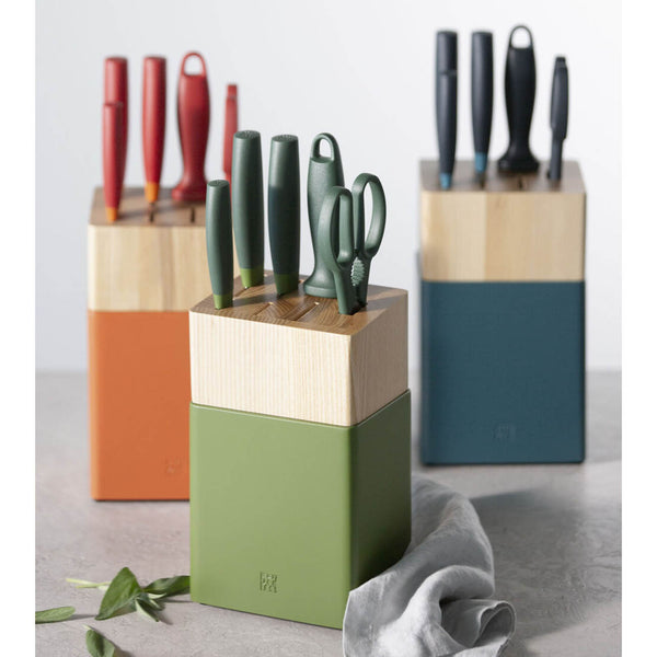 Zwilling J.A. Henckels NOW S 8-Piece Block Set Green