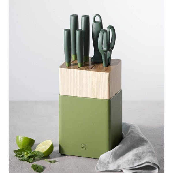 Zwilling J.A. Henckels NOW S 8-Piece Block Set Green