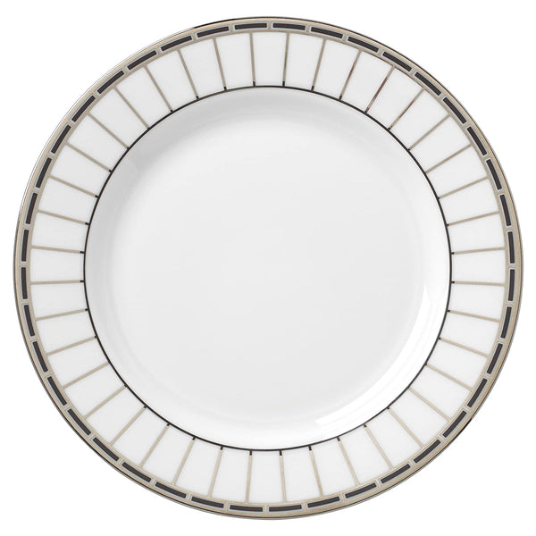 Lenox Platinum Onyx Butter Plate, White