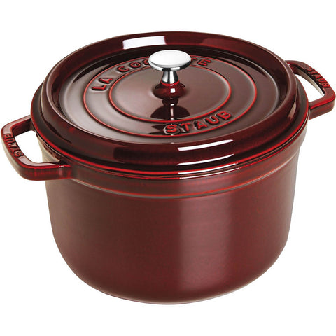 Staub  5.00-qt Tall Cocotte - Grenadine