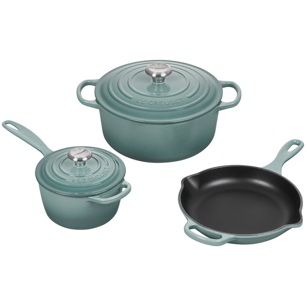 Le Creuset 5 Piece Signature Set - Sea Salt